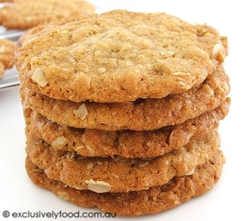 Chewy Anzac Biscuit Recipe
